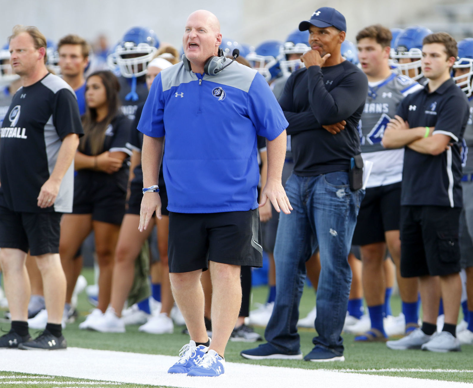 Gallery: Andrean at Lake Central football scrimmage